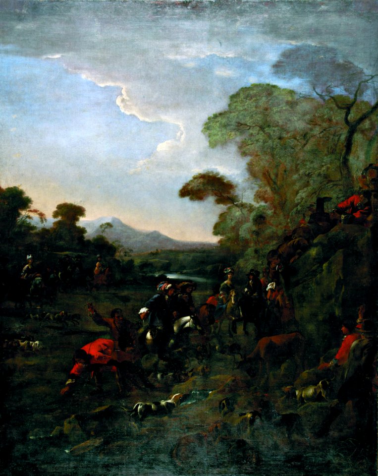 Jan Miel - The death of the deer