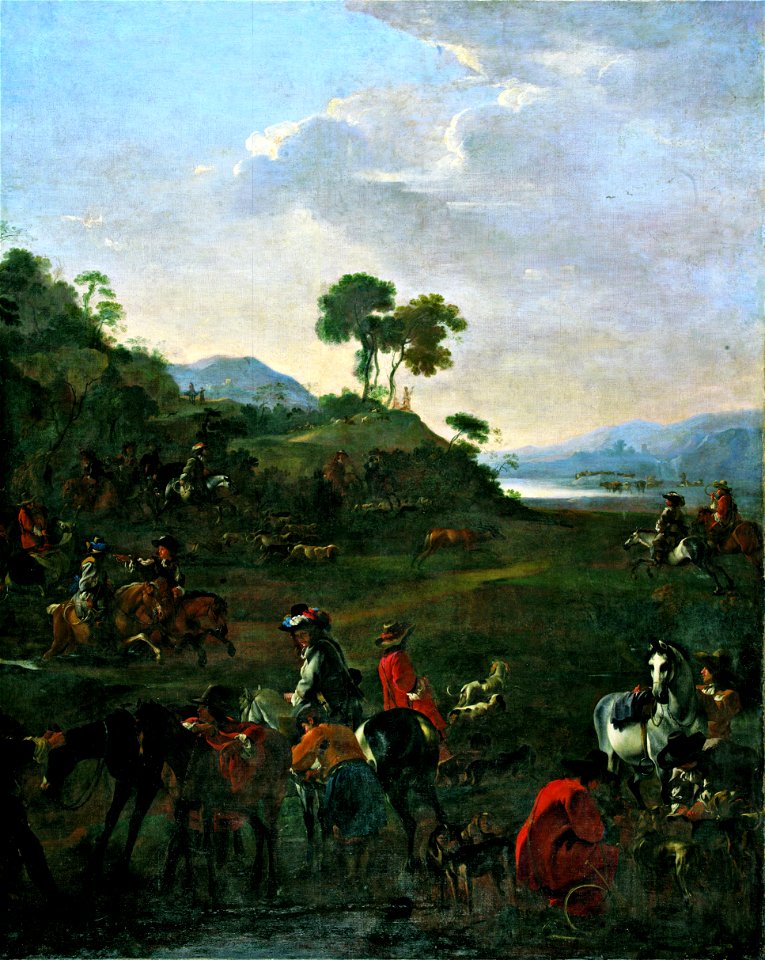 Jan Miel - Deer hunt