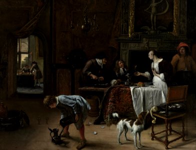 Jan Havicksz. Steen - Easy come, easy go - Google Art Project
