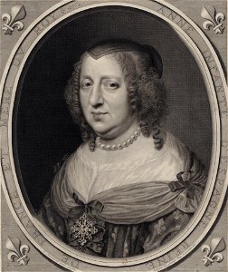 Anne of Austria Queen of France by Robert Nanteuil
