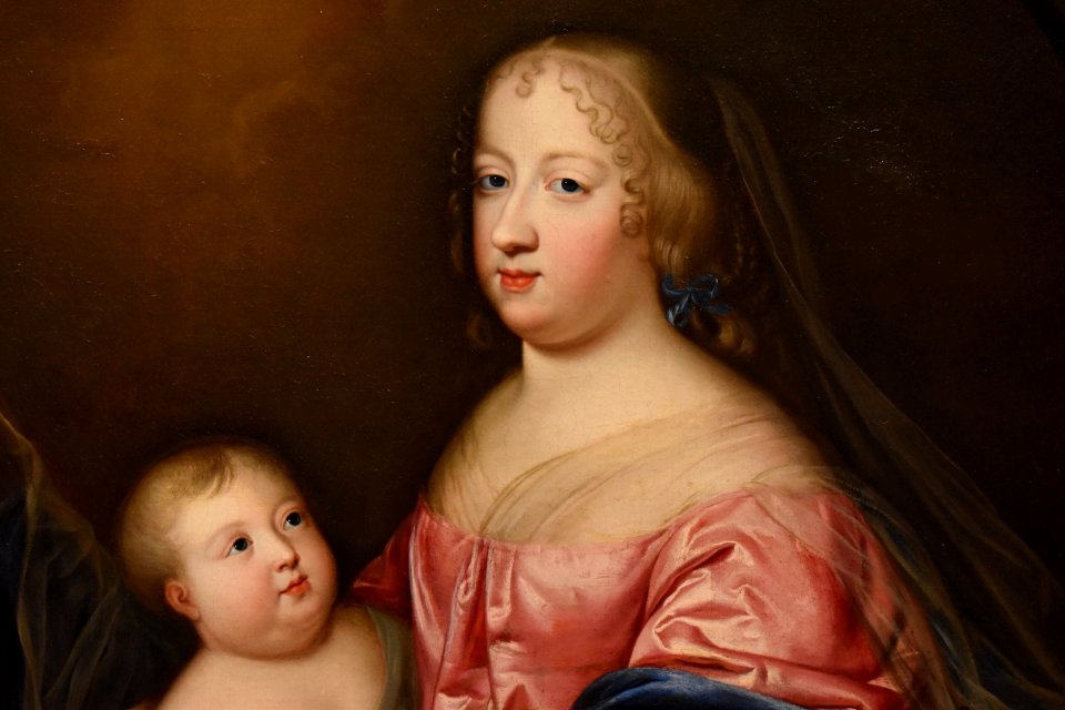 Anne d'Autriche, Marie-Thérèse et le Dauphin 02