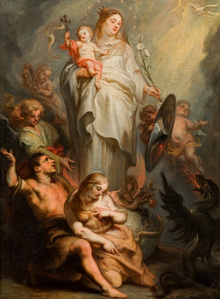 Theodor van Thulden - The Glorification of the Virgin