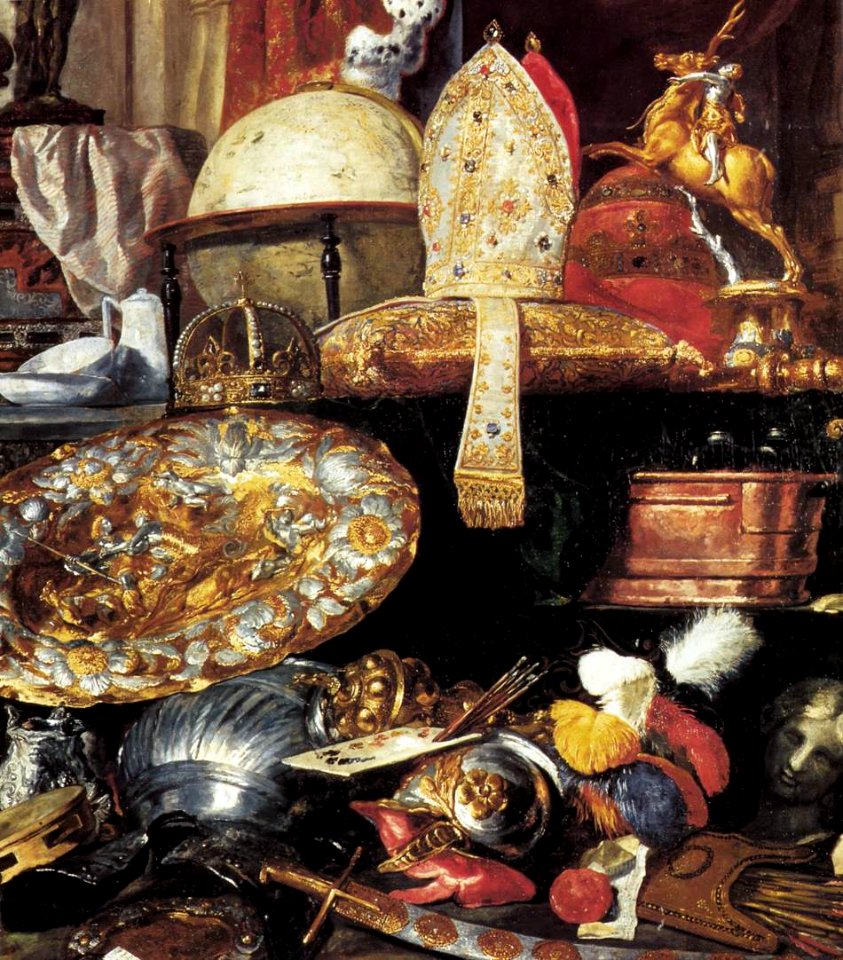 Pieter Boel - Large Vanitas Still-Life (detail) - WGA02333