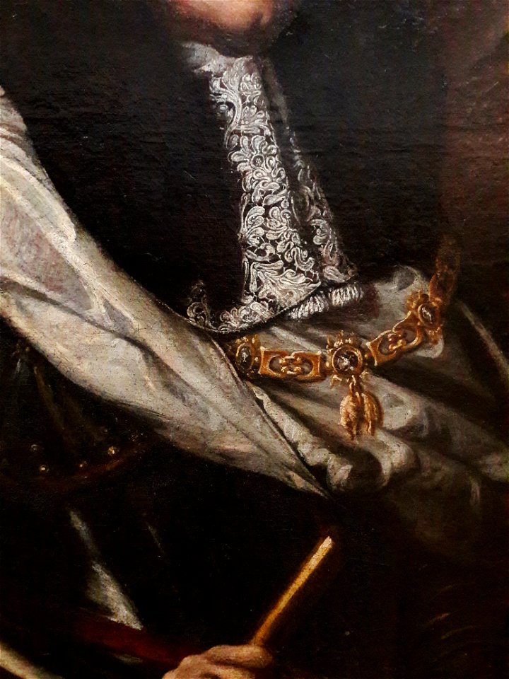 Schultz Michael Korybut Wiśniowiecki with a baton (detail) 03