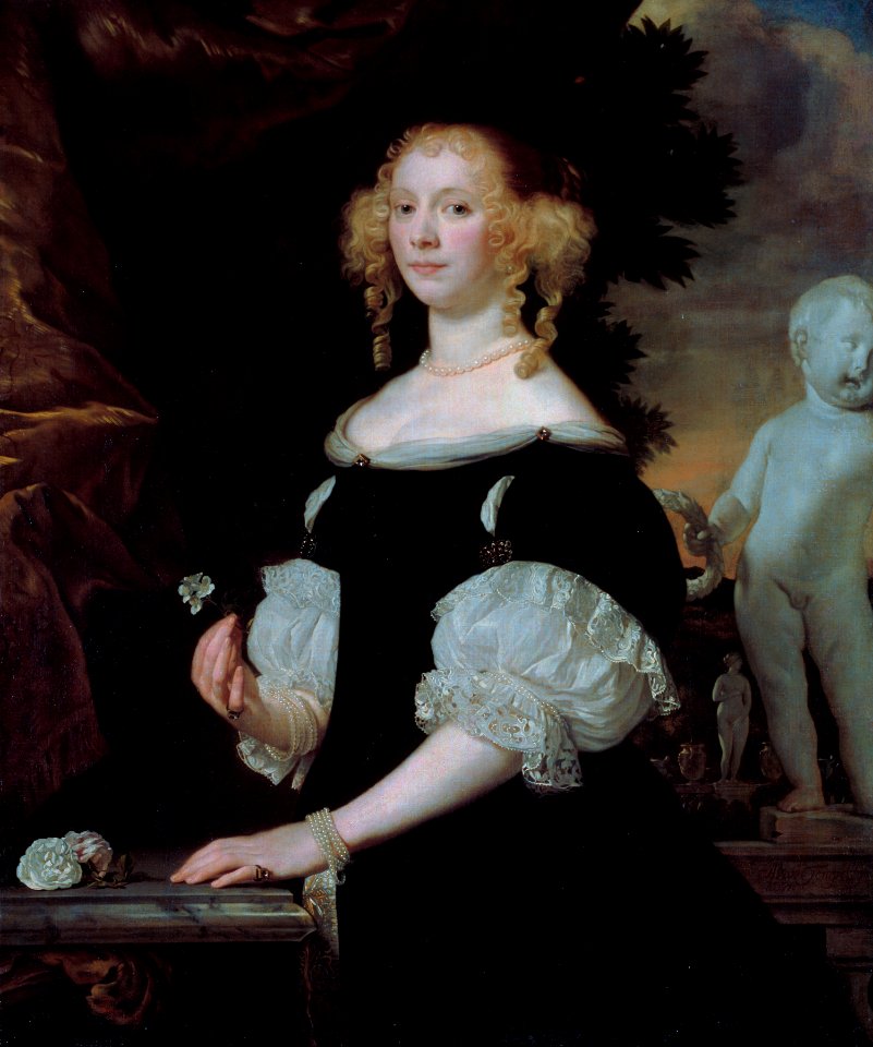 Portrait of a woman Abraham Lambertz van den Tempel