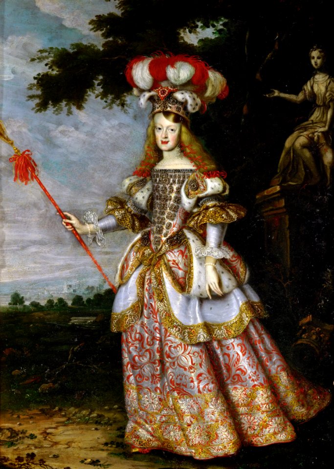 Jan Thomas - Infanta Margaret Theresa, Empress, in theater dress