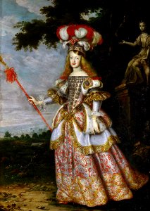 Jan Thomas - Infanta Margaret Theresa, Empress, in theater dress