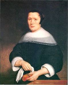 Nicolaes Maes - Portrait of a Woman - 1667