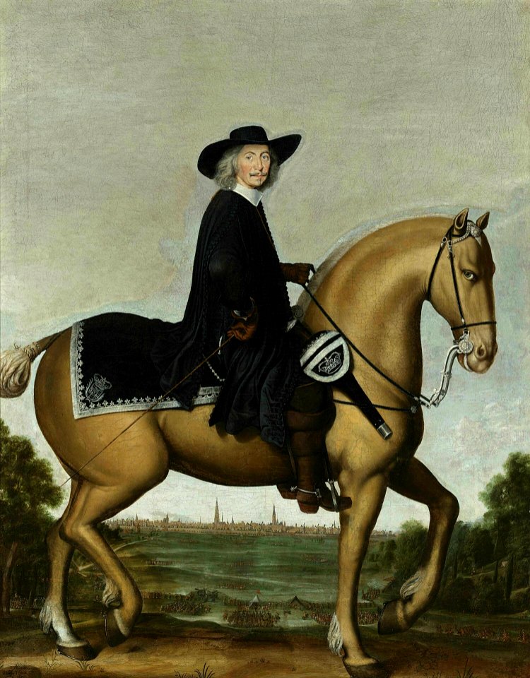 Christoph Bernard von Galen on Horse by Wolfgang Heimbach
