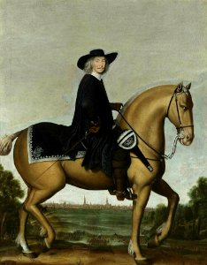 Christoph Bernard von Galen on Horse by Wolfgang Heimbach