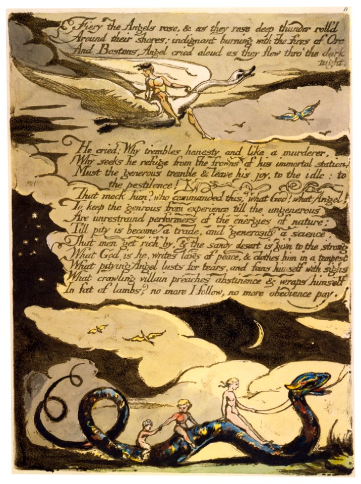 America a Prophecy copy a plate 13