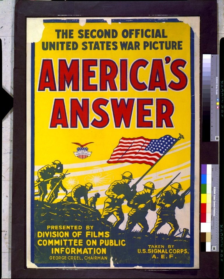 America's answer. The second official United States war picture LCCN93517440