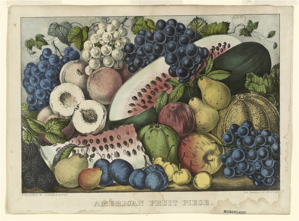 American fruit piece LCCN90708532