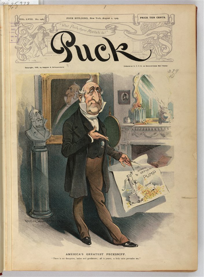 America's greatest Pecksniff - Keppler after Barnard. LCCN2011645723