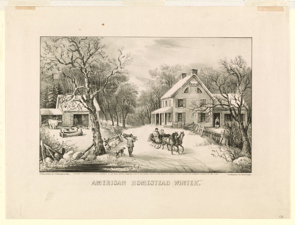 American homestead winter LCCN90708553