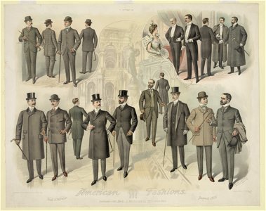 American fashions - The Jno. J. Mitchell Co. Litho., New York. LCCN2006676665