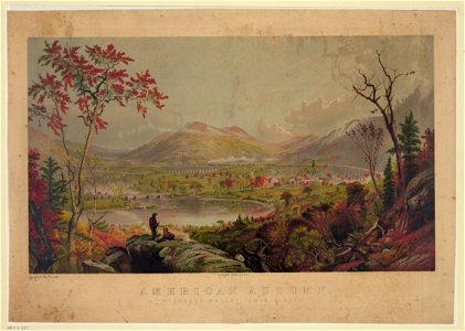 American autumn, Starucca Valley, Erie R. Road - J.F. Cropsey, 1865. LCCN95513930