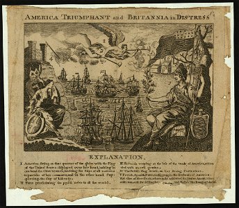 America triumphant and Britannia in distress LCCN2003690789