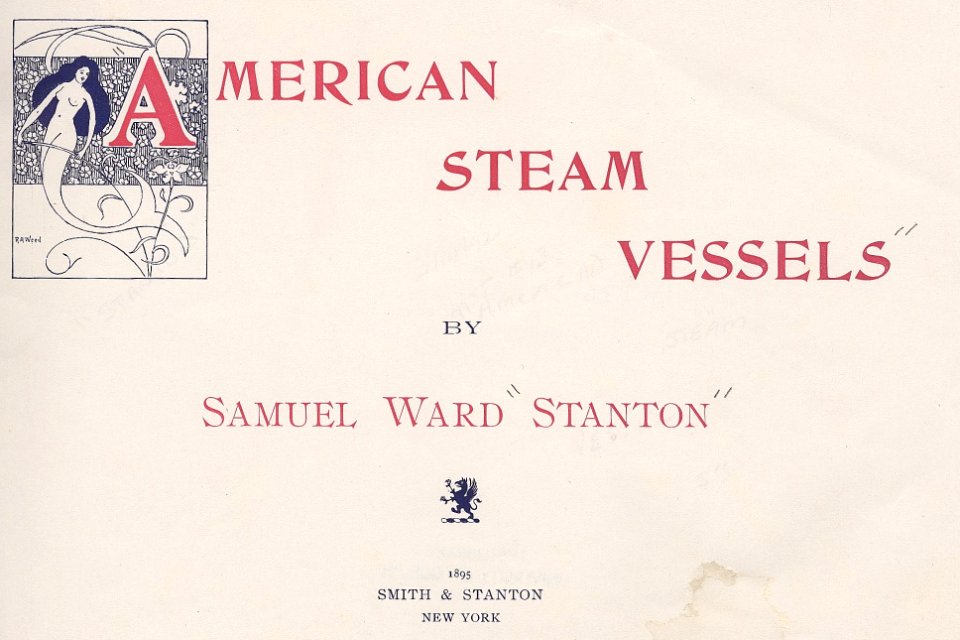 American Steam Vessels title page