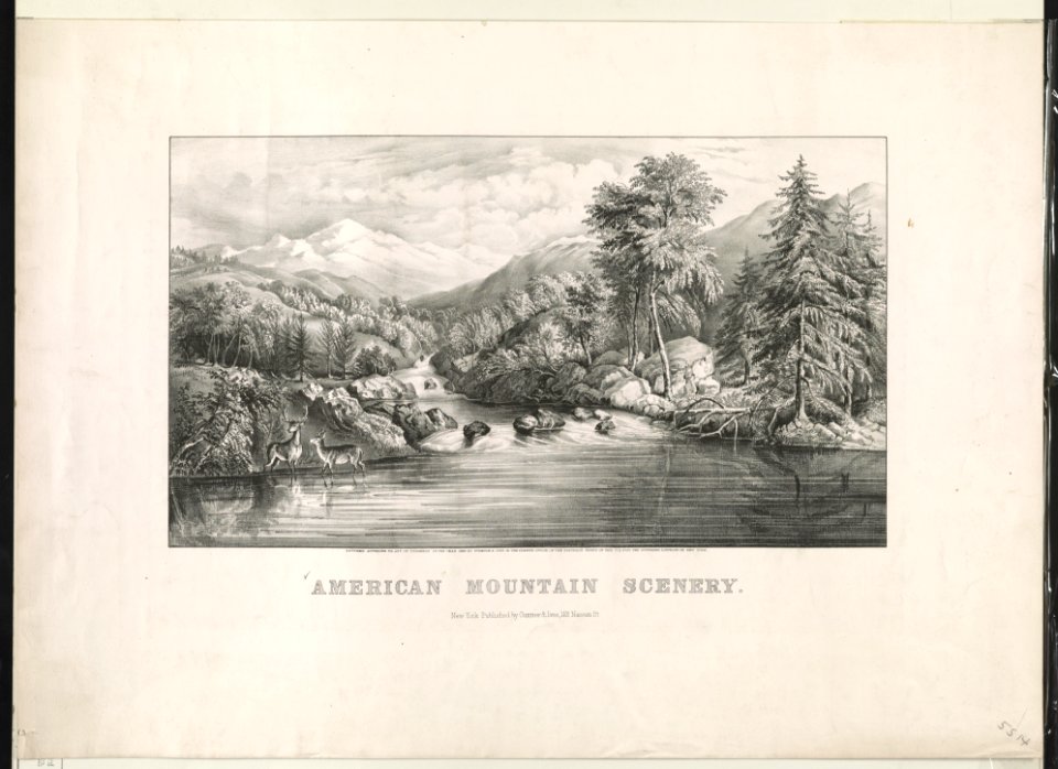 American mountain scenery LCCN90708563
