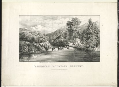American mountain scenery LCCN90708563