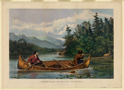 American hunting scenes- a good chance - painted by A.F. Tait ; lith. of Currier & Ives. LCCN90708556