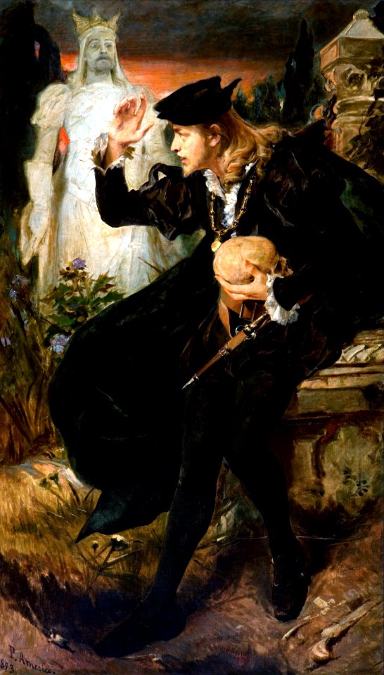 Pedro Américo - Visão de Hamlet 2