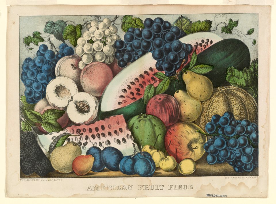 American fruit piece LCCN90708532