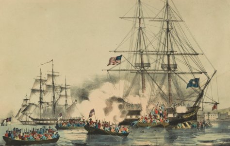 American privateer General Armstrong Capt. Sam. C. Reid - lith. & pub. by N. Currier. LCCN90708611 (cropped)