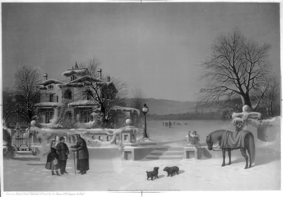 American winter scene LCCN2004669679