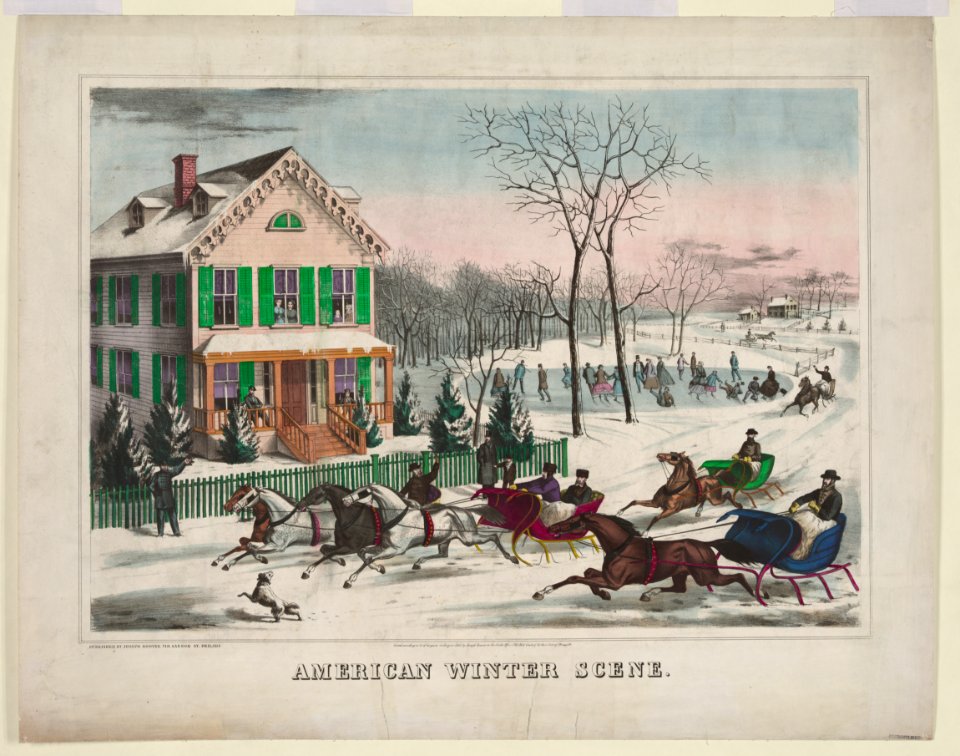 American winter scene LCCN99472679