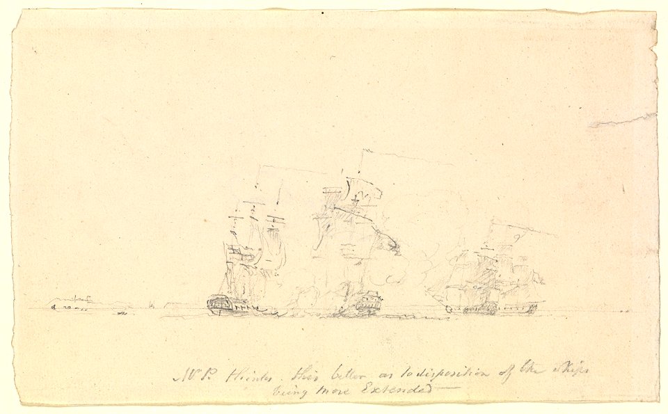 American Yachts Plate XVII. Columbia, Sappho and Palmer. A Breezy Day Outside RMG L9875