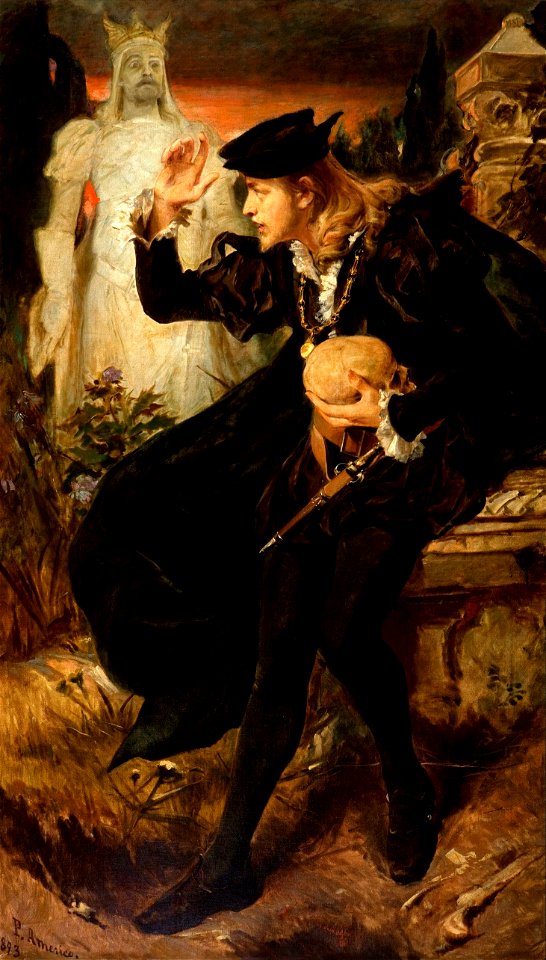 Pedro Américo - Visão de Hamlet
