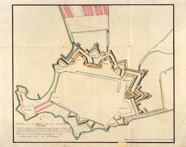 AMH-5368-NA Plan for alterations to the castle at Colombo