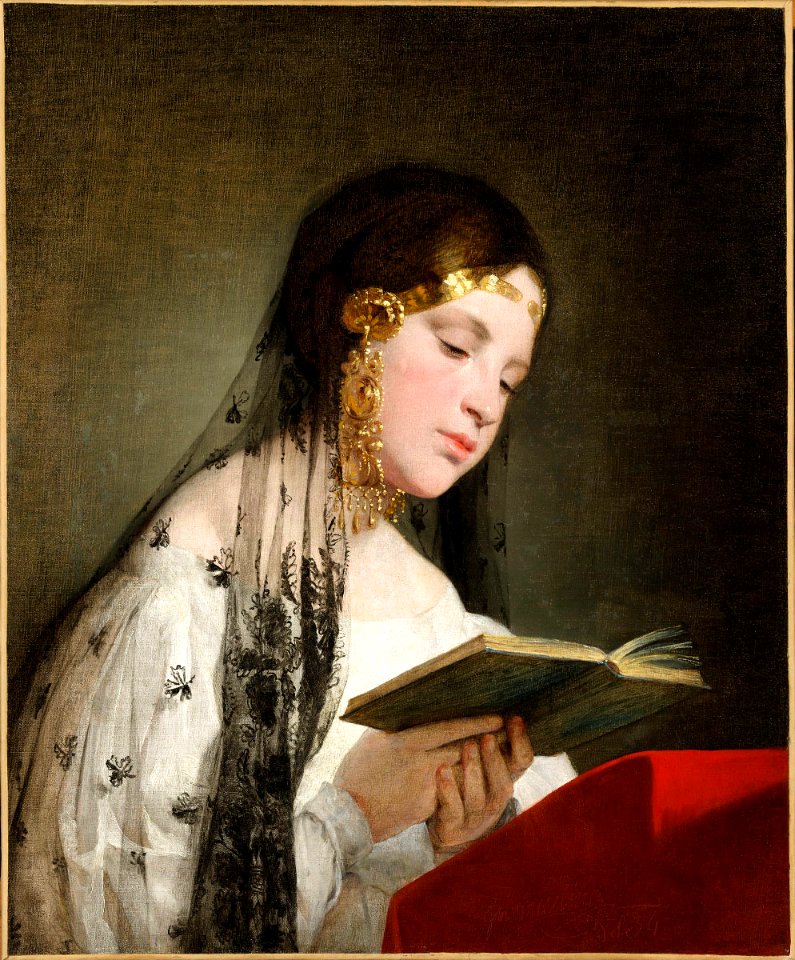 Amerling-Reading Woman