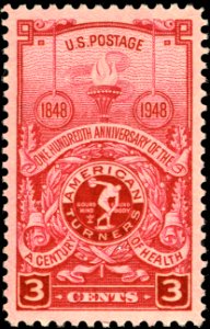 American Turners stamp, Scott 979