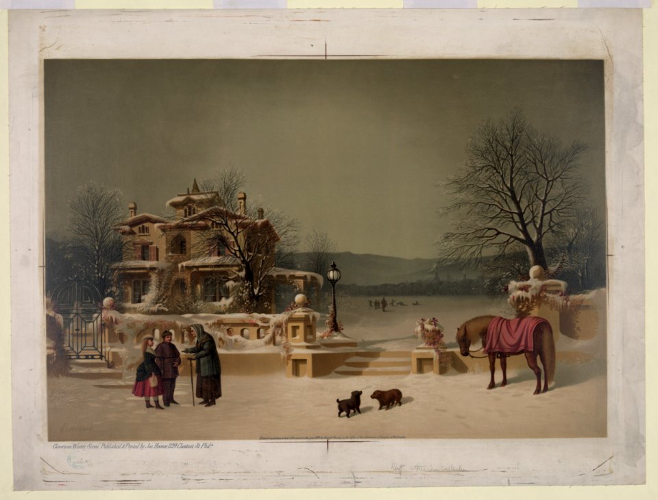 American winter scene - C.F. Witman. LCCN2004669679