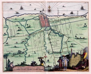 AMH-5641-KB Map of Batavia and environs