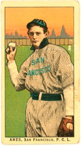 Ames, San Francisco Team, baseball card portrait LCCN2008677329