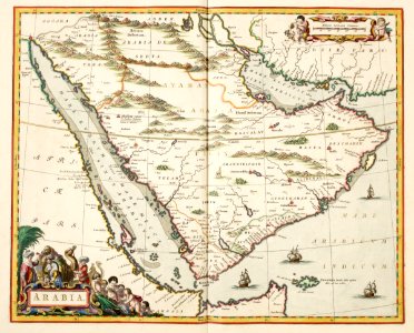 AMH-5634-KB Map of Arabia