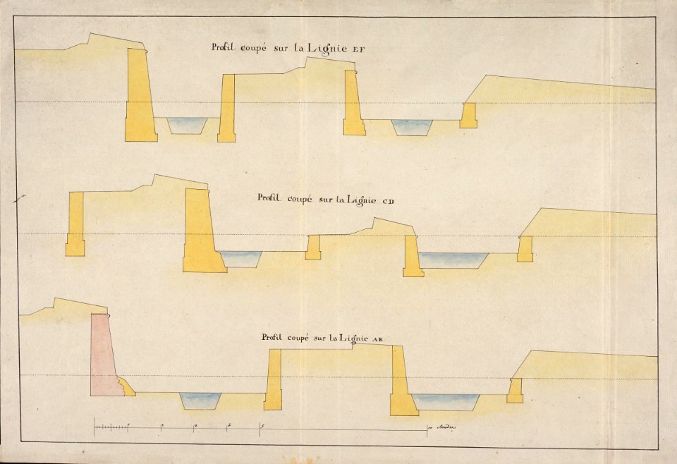 AMH-5366-NA Plan for alterations to the castle at Colombo
