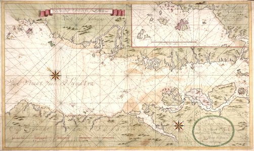 AMH-6419-NA Map of the Sumatra Strait