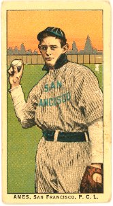 Ames, San Francisco Team, baseball card portrait LCCN2008677329