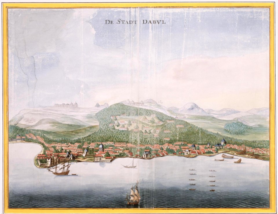 AMH-6151-NA View of the city of Dabul
