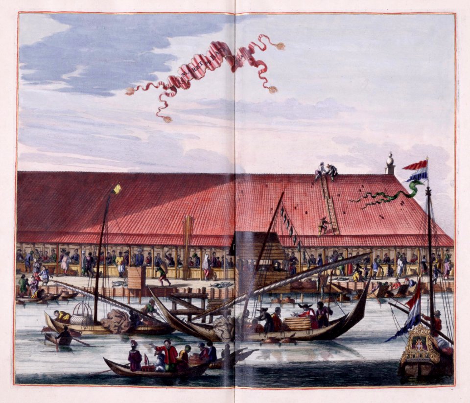AMH-4771-KB The Batavia fishmarket