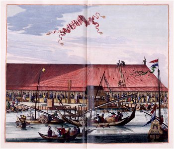 AMH-4771-KB The Batavia fishmarket