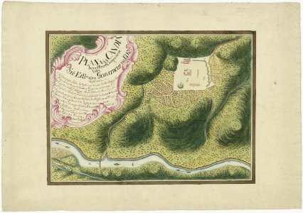 AMH-6596-NA Map of Candia and environs