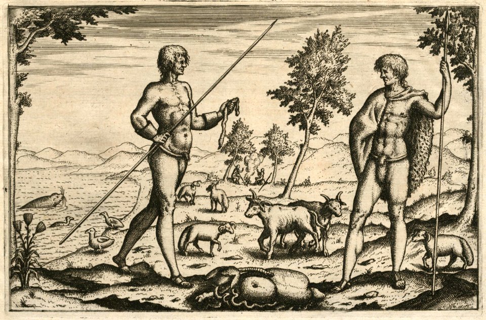 AMH-6636-KB Inhabitants of the Cape of Good Hope