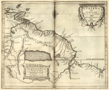 AMH-6696-KB Map of Guyana, or the Wild Coast