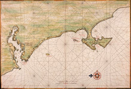 AMH-5625-NA Map of Saldanha Bay, Table Bay, Hout Bay and False Bay